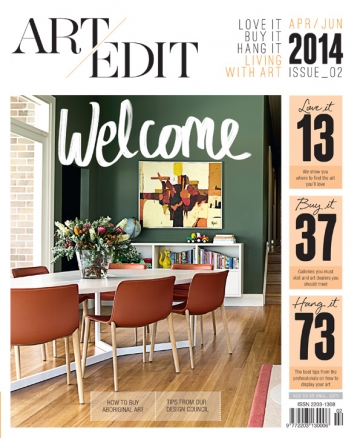 Art Edit April 2014 Cover Greg Natale